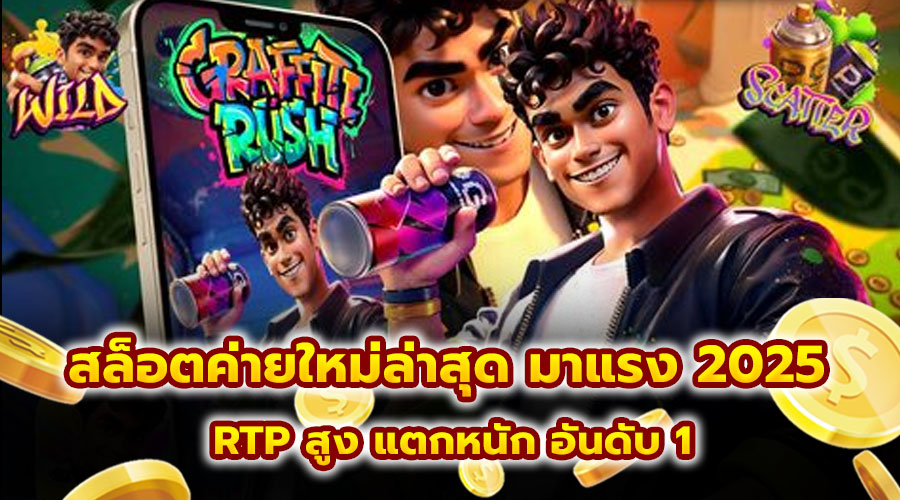 สล็อตค่ายใหม่ล่าสุด มาแรง 2025